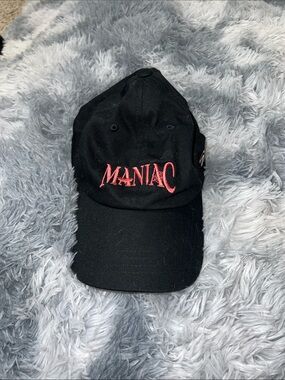 Stray Kids 2023 MANIAC Tour Embroidered Black Baseball Cap OSFA